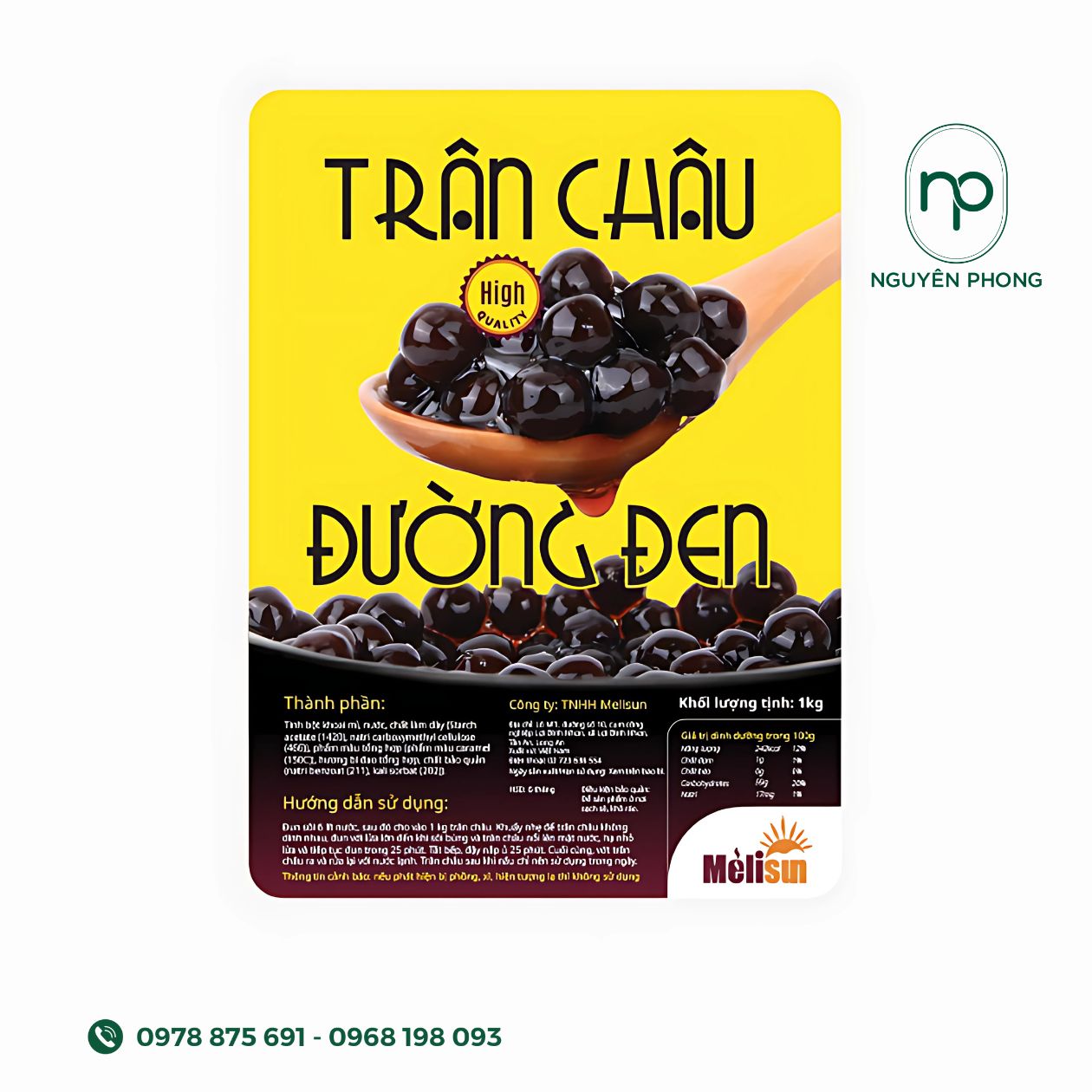 Mẫu tem dán chất liệu kraft 